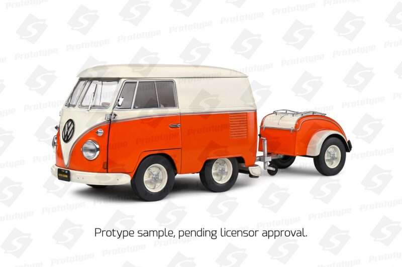 Volkswagen Kool Combi Orange & Blanc 1950