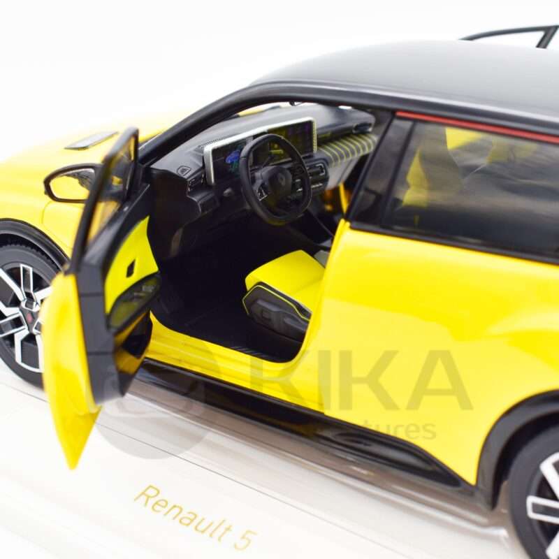 Renault 5 E-Tech Jaune Pop et Noir 2024 – Image 4