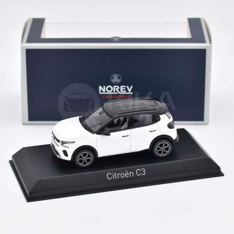 Citroën C3 Blanc Banquise & Noir 2024