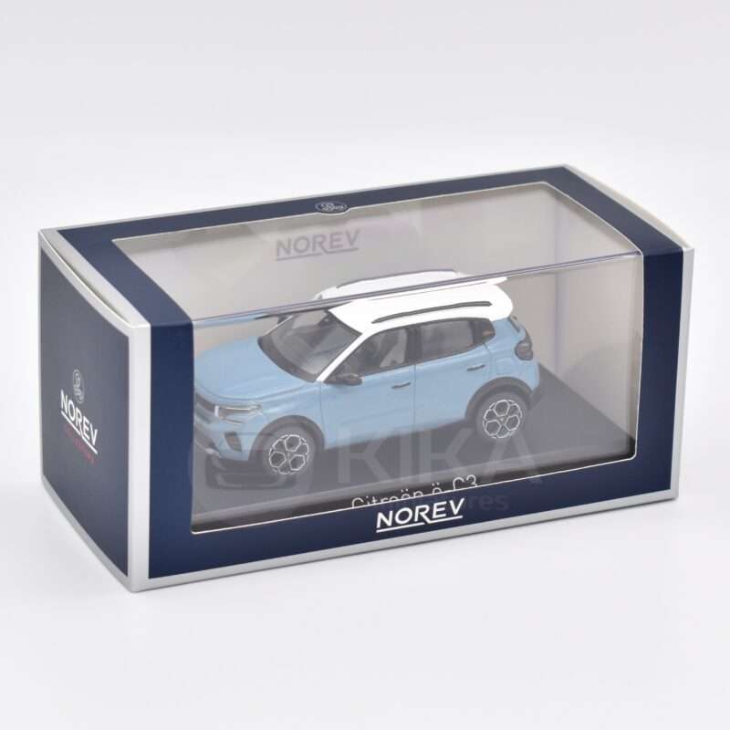 Citroën C3 Bleu Monte Carlo & Blanc 2024 – Image 4