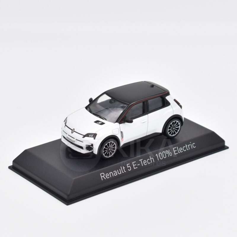 Renault 5 E-Tech Blanc Nacré & Noir 2025 – Image 2