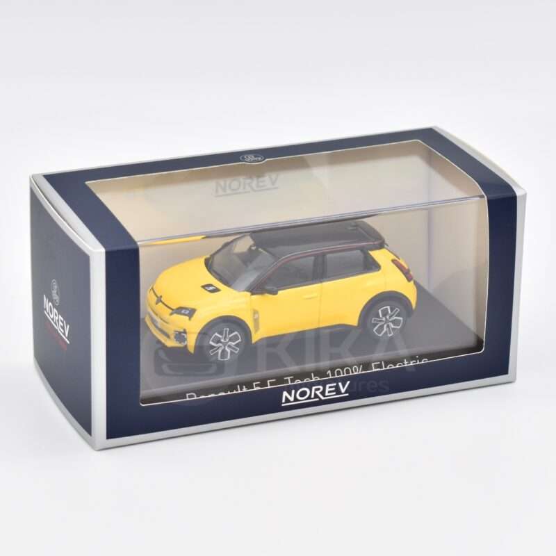 Renault 5 E-Tech Jaune Pop & Noir 2024 – Image 4