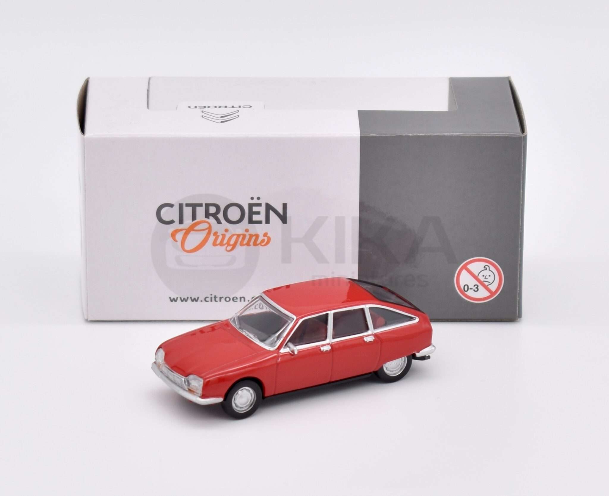 Citroën GS Rouge Rio 1971 | Kika Miniatures