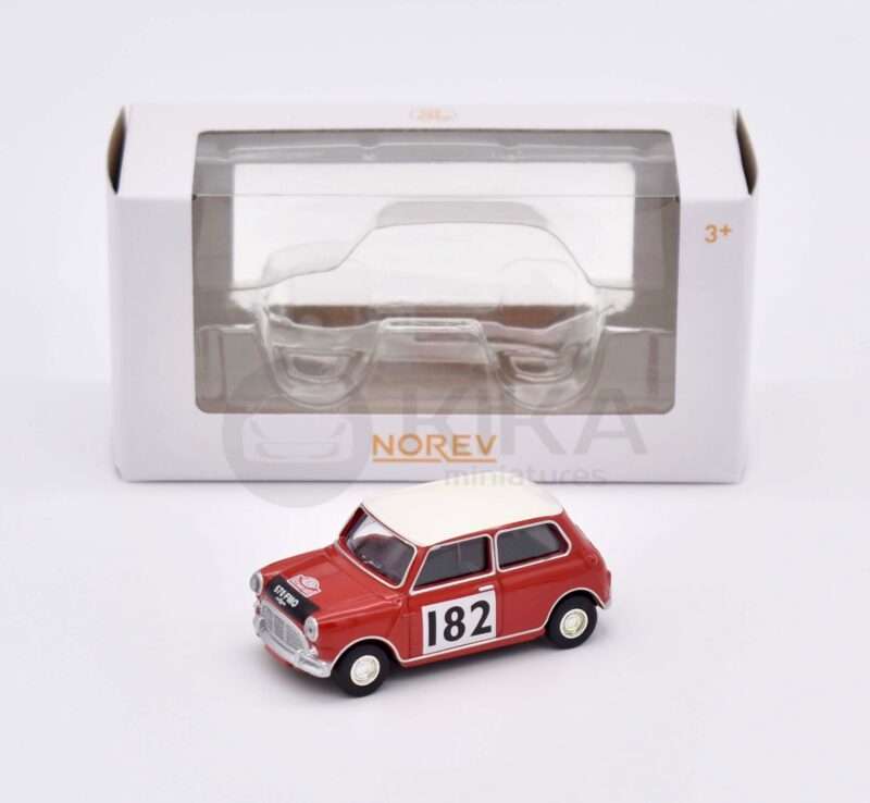 Mini Cooper S Rouge N°182 1964