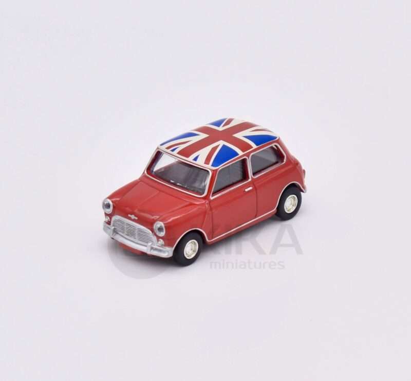 Mini Cooper S Rouge avec Drapeau 1964 – Image 2