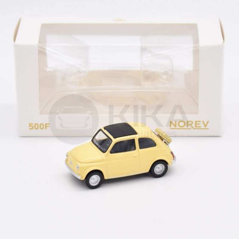 Fiat 500 F Jaune 1965