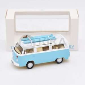 VW Combi T2 B Camper Van Bleu 1973