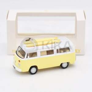 VW Combi T2 B Camper Van Jaune 1973