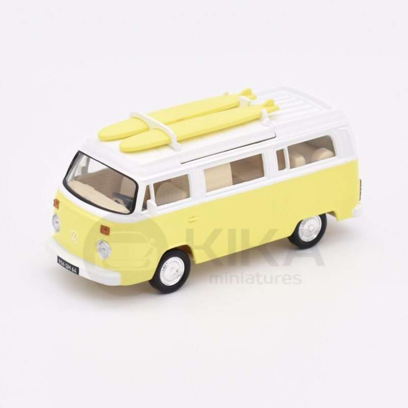 VW Combi T2 B Camper Van Jaune 1973 – Image 2