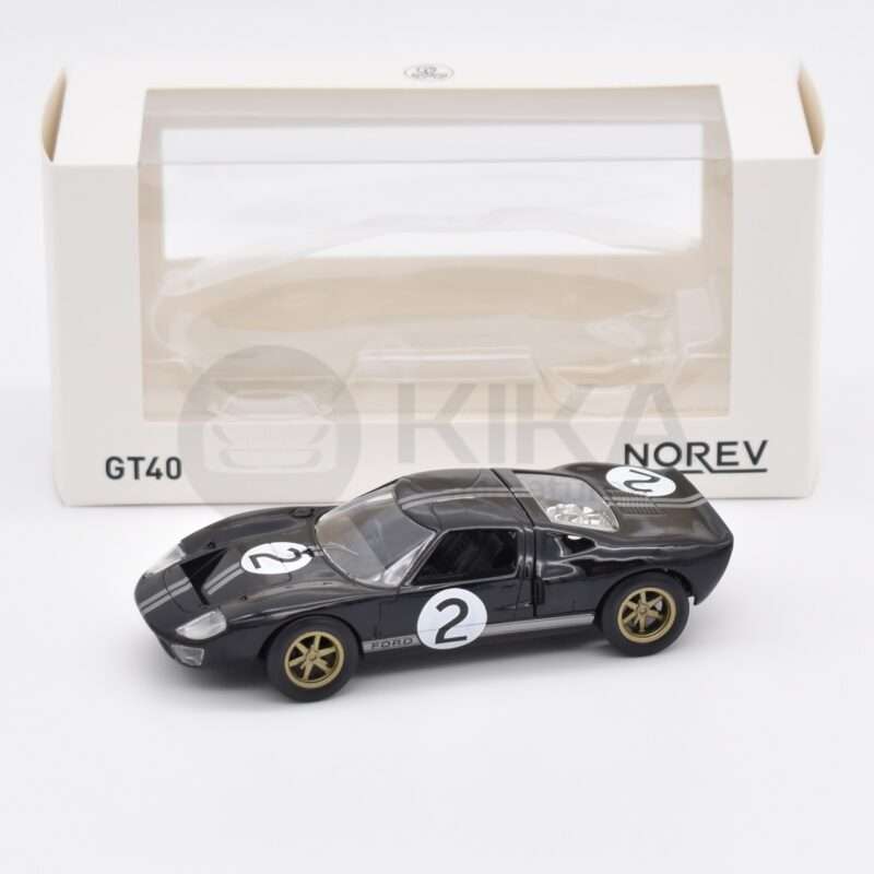 Ford GT40 N°2 Noir Le Mans 1966