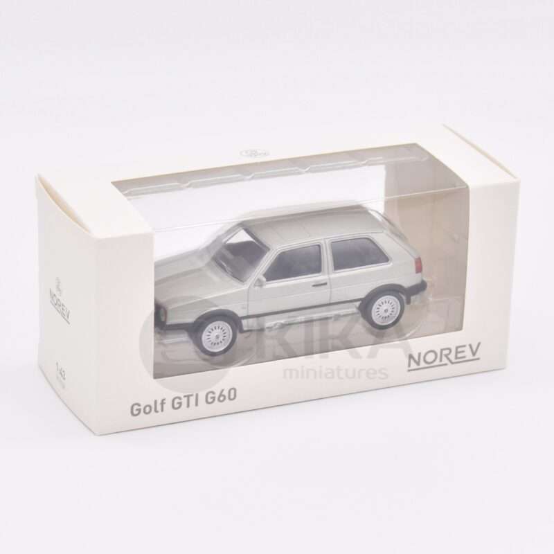 Volkswagen Golf GTI G60 Gris 1990 – Image 4