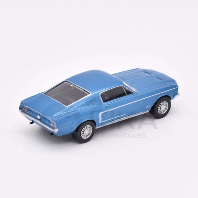 Ford Mustang GT Fastback Bleu Acapulco 1968 – Image 3