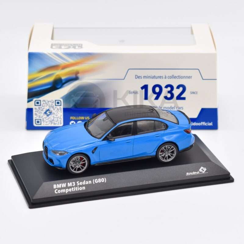 BMW M3 (G80) Bleu Santorin 2023