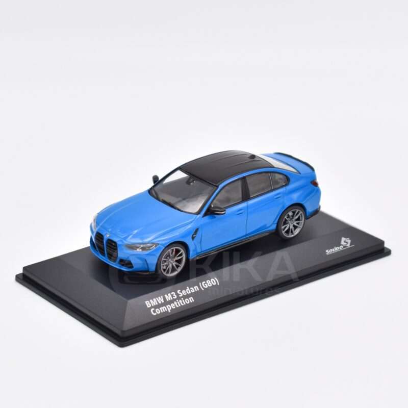 BMW M3 (G80) Bleu Santorin 2023 – Image 2