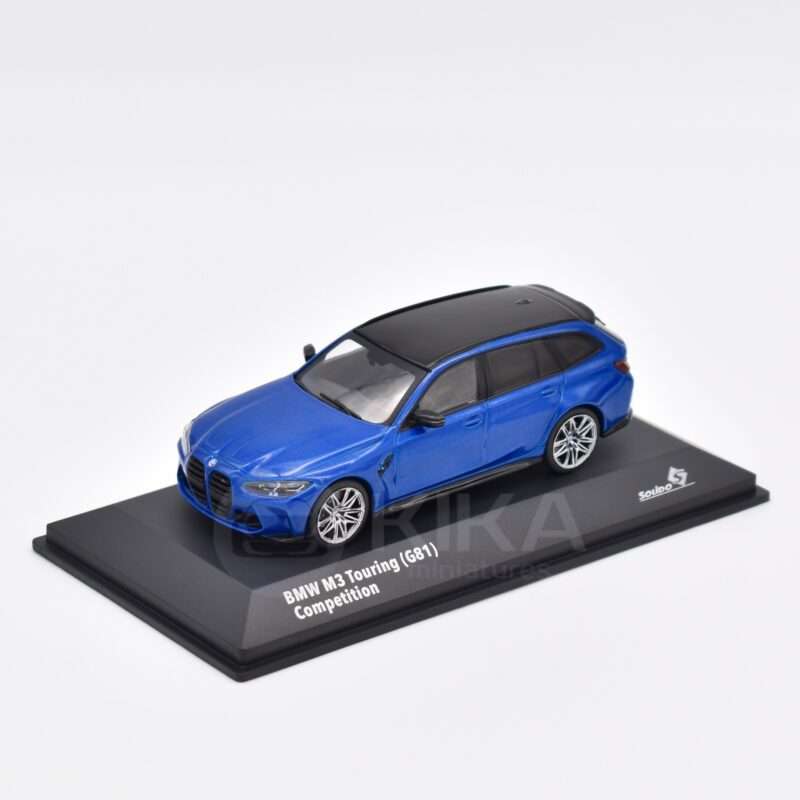 BMW M3 Touring (G81) Bleu San Marino 2023 – Image 2